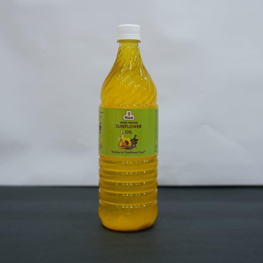 Maai Woodpress Sunflower Oil 1 ltr